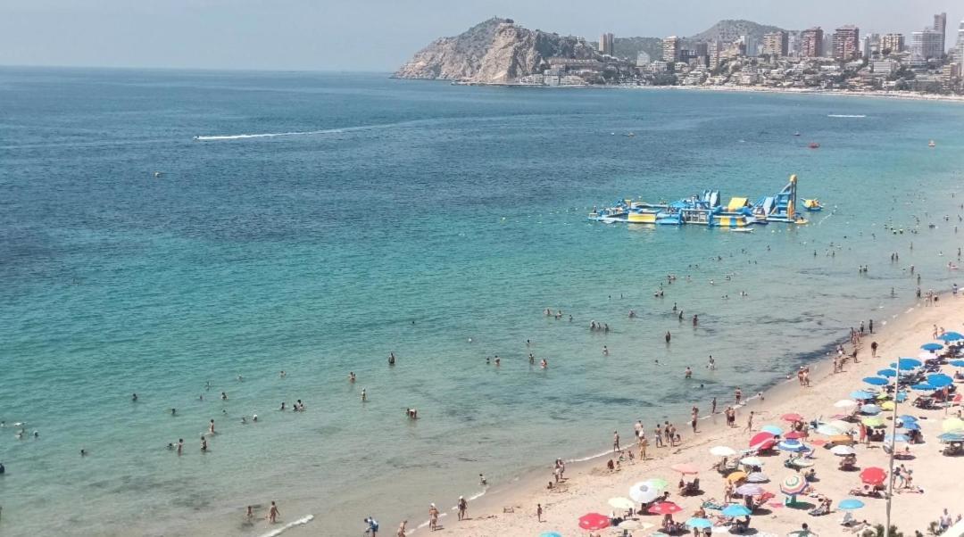 Apartamento Acapulco Luxe Piso 3 En 1A Linea Playa Poniente Benidorm Top Vistas Al Mar Espectaculares Y De Luxe Con Acceso A Piscina Y Garaje Privado エクステリア 写真