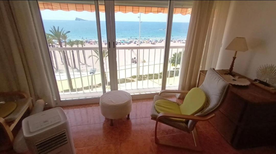 Apartamento Acapulco Luxe Piso 3 En 1A Linea Playa Poniente Benidorm Top Vistas Al Mar Espectaculares Y De Luxe Con Acceso A Piscina Y Garaje Privado エクステリア 写真